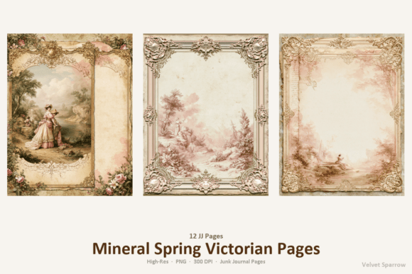 Download Mineral Spring Victorian Pages - Premium Resources
